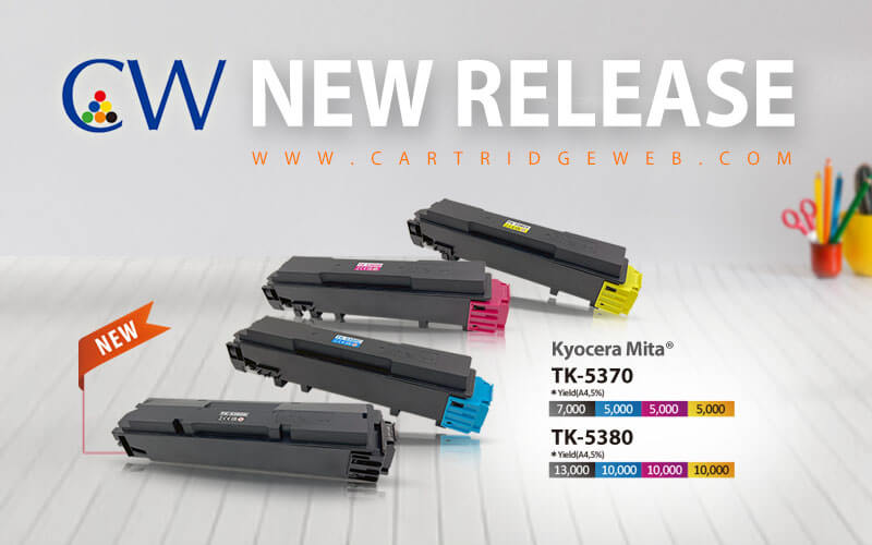New Addition: Kyocera Mita TK-5370/5380 Compatible Toner 
