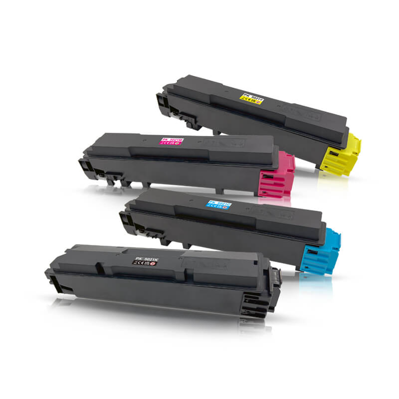 Utax PK-5021 K/C/M/Y Compatible Toner Cartridges